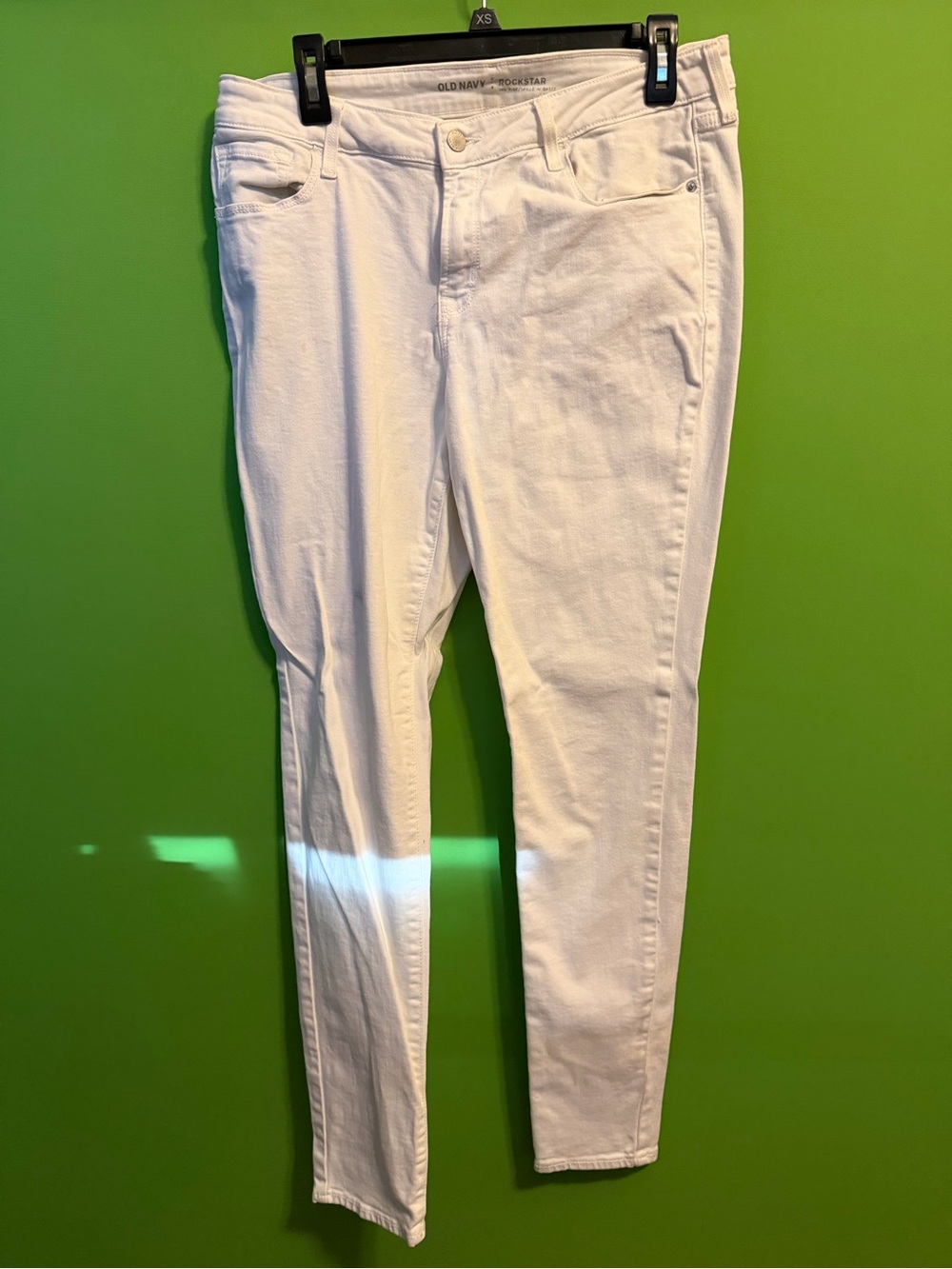 Old Navy White Slim Fit Jeans